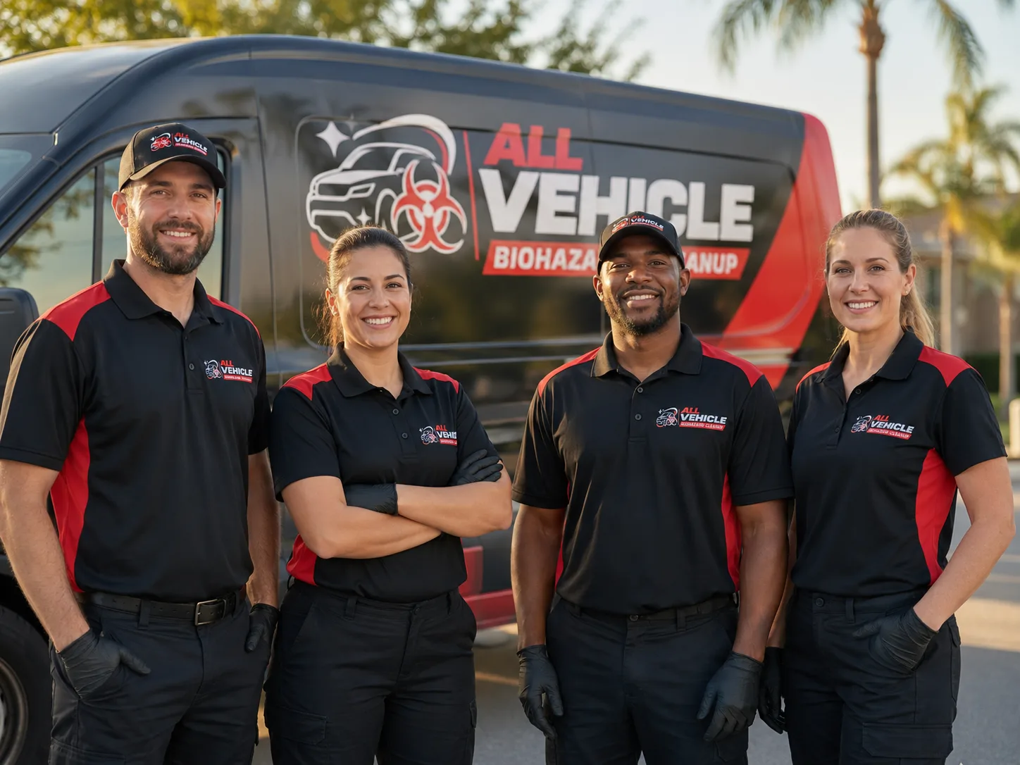 Vehicle Biohazard Cleanup company in Hamshire, TX